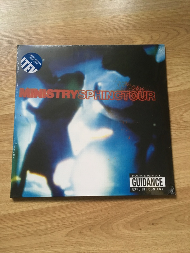 Ministry - Sphinctour 1996 2LP Blue Vinyl (UUSI)