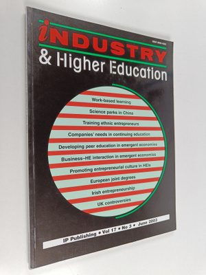 Industry & l-ligher Education : Vol 17, No 3, June 2003