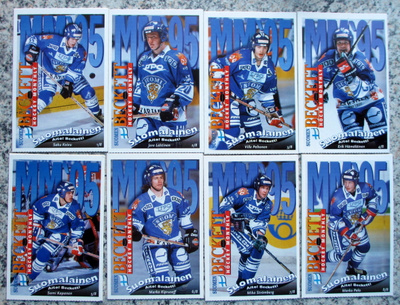 Beckett Hockey MM-95 kortteja Katso!