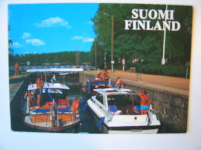 Suomi Finland aiheinen postikortti