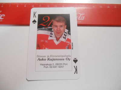 ÄSSÄT Pelikortti # Pata K Mika Laaksonen