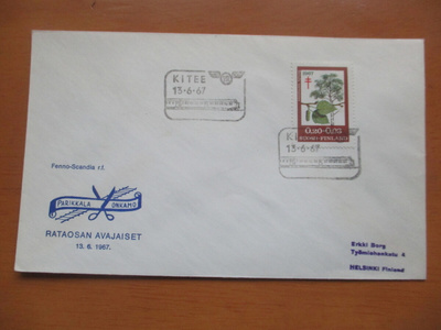 1967 Kitee Rataosan avajaiset