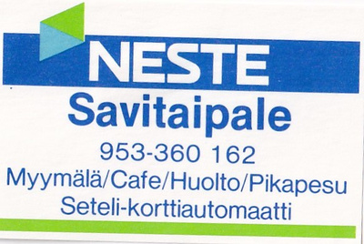 Savitaipale  , NESTE ,  b420