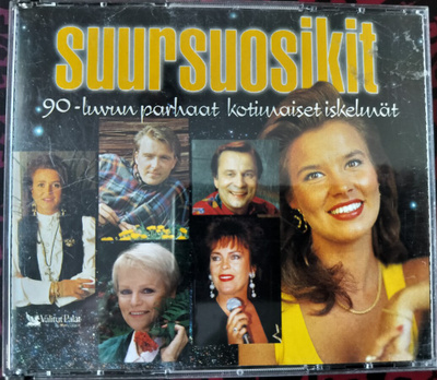 SUURSUOSIKIT 90-luvun parhaat kotimaiset iskelmät 4CD