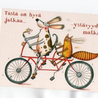 °°TÄSTÄ ON HYVÄ JATKAA...YSTÄVYYDEN MATKAA!°° -KORTTI /Karto - pikkukuva 1