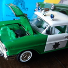 Corgi 1 43 Chevy Bel Air police mint - pikkukuva 2