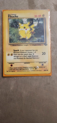 Pikachu 60/64 - Jungle set card