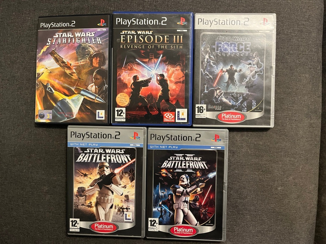 Star Wars PS2-Pelipaketti