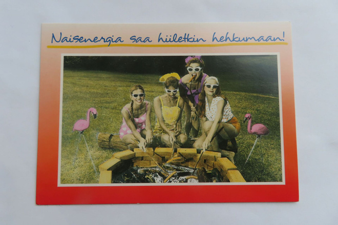 Naisenergia saa hiiletkin hehkumaan!  (Karto)