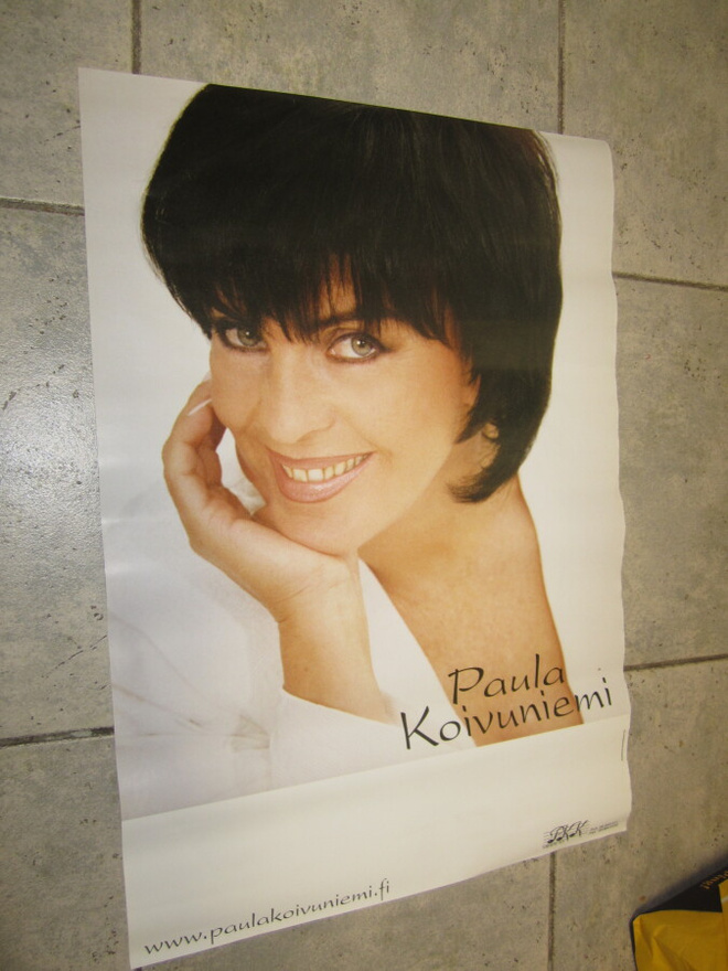 PAULA KOIVUNIEMI ORIG KEIKKAJULISTE !