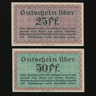 Saksa Notgeld 25, 50 Pfennig, Ermsleben 1.10.1918 - pikkukuva 2