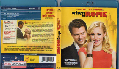 When In Rome (24 720) k -FI- BLU-RAY suomik. kristen bell 2