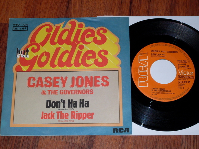 7" CASEY JONES - Don't Ha Ha - single 1976 rock & roll EX