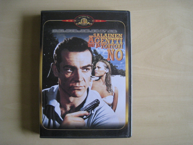 salainen agentti 007 ja tohtori no (sean connery) dvd