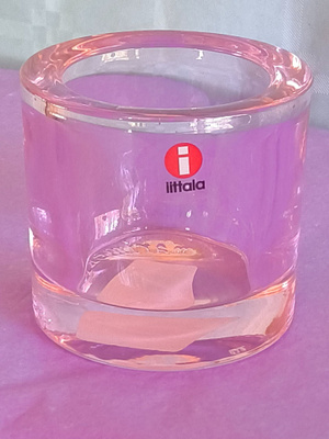 KIVI votive-kynttilälyhty pale pink-vaalea pinkki