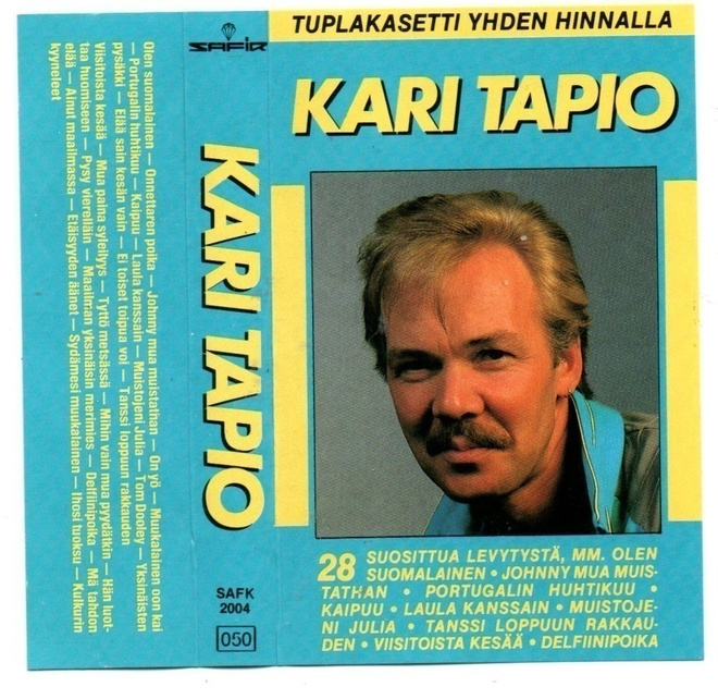 Kari Tapio 28 suosittua levytystä c-kasetti