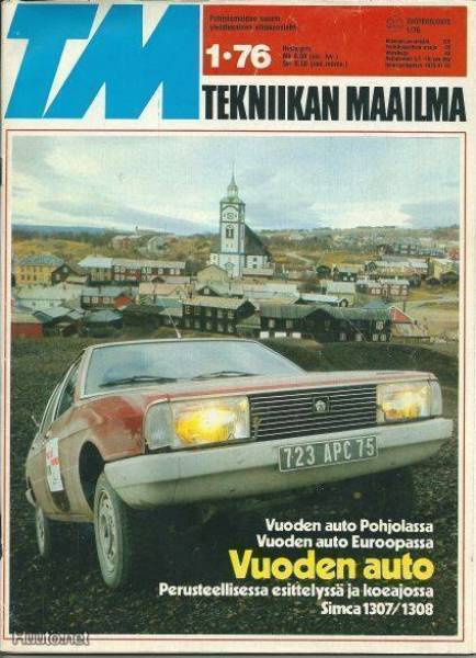 TM – Tekniikan Maailma 1 / 1976 - lehti