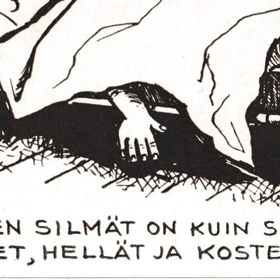 Sotilas. Naisen silmät on kuin soturin jalat - . e308