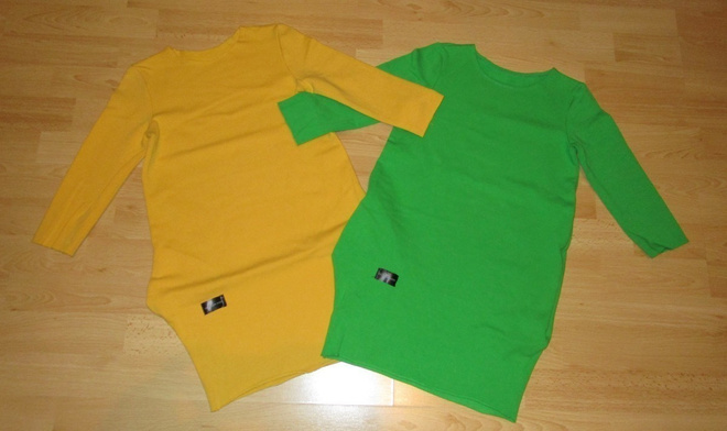 Herkku mekko 128-134cm (2kpl), käsityötä!