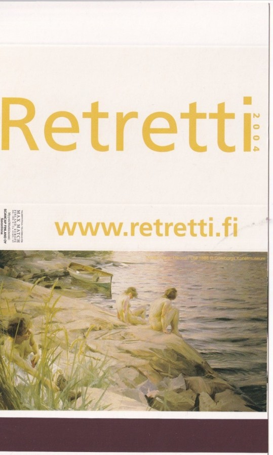 Punkaharju. Retretti 2004 . aski, aihio b449