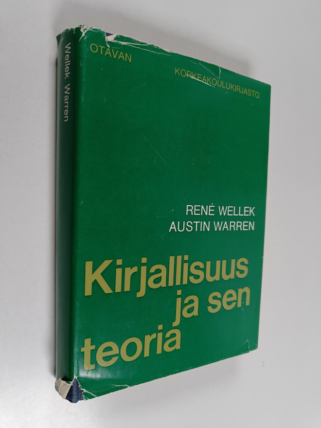 Rene Wellek : Kirjallisuus ja sen teoria