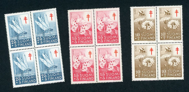 1954 Tuberkuloosi ( TUB ) 4-löt **