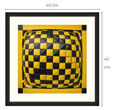 Uusi uniikki abstrakti art print taulu 40 cm x 40 cm