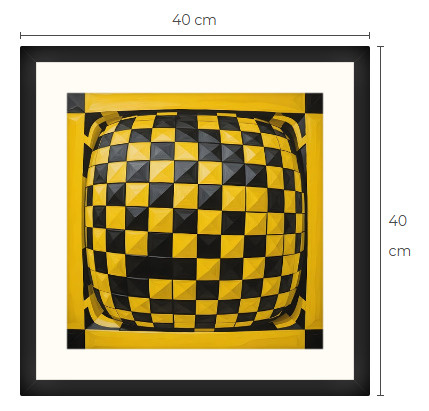 Uusi uniikki abstrakti art print taulu 40 cm x 40 cm
