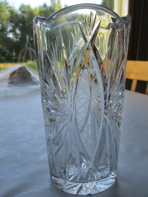 USSR VINTAGE CRYSTAL MALJAKKO k. 15,5cm