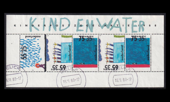 Alankomaat 1353BL32 o Voor het Kind vesi (1988)