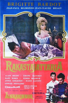 Elokuvajuliste: Rakastajattaria (Brigitte Bardot)