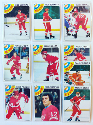 78-79 Opc - Detroit Red Wings 10kpl