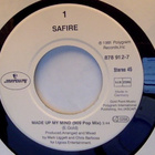 SAFIRE  ::  MADE UP MY MIND  ::  VINYYLI  7"     1991 - pikkukuva 3