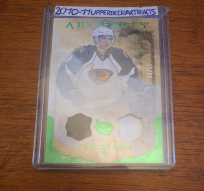 2010-11 Upper Deck Artifacts-Jerseys Patches Emerald
