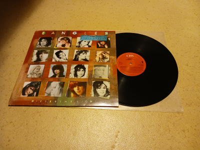 Bangles – Different Light lp orig 1986 Pop Rock hieno