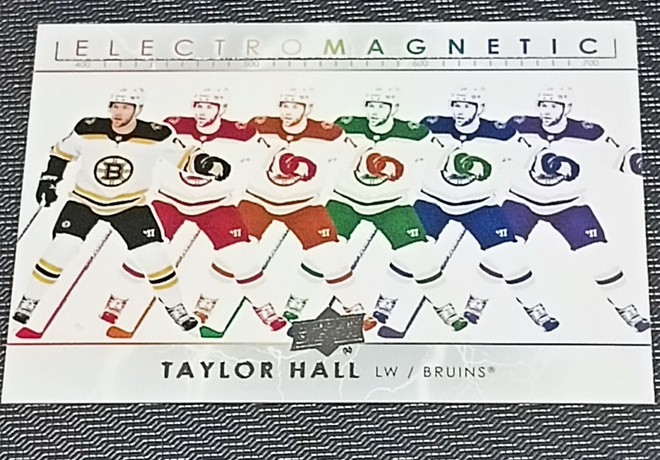 2021-22 UD Series 1 Electromagnetic #EM-22 Taylor Hall