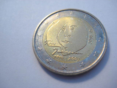 Suomi 2 euro 2014 circ, Tove Jansson