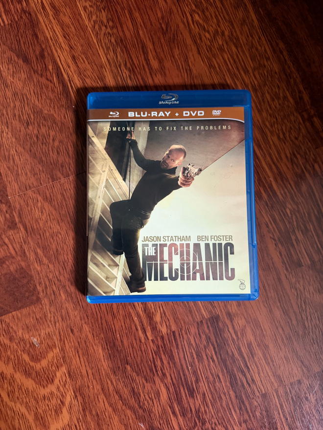 The Mechanic  blu-ray