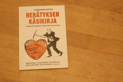 Viimeinen kutsu herätyksen käsikirja Charles Finneyn T1