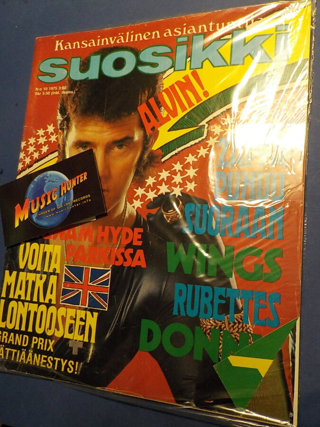 SUOSIKKI LEHTI #10/1975 + JULISTEESSA RUBETTES