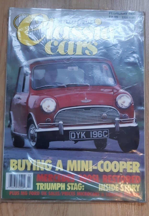 Throughbred&Classic cars february 1992
