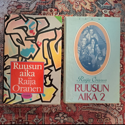 Raija Oranen: Ruusun Aika 1 & 2 Kirjat