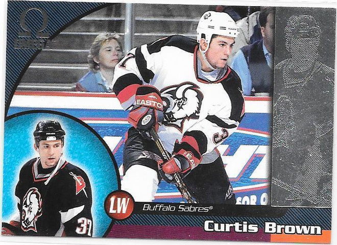 1998-99 Pacific Omega #21 Curtis Brown Buffalo Sabres