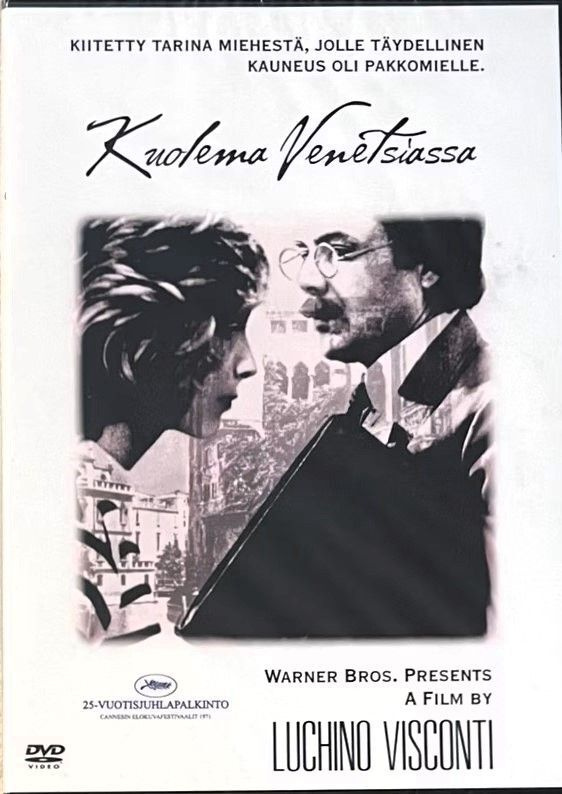 Kuolema Venetsiassa (1971) suomijulkaisu DVD Dirk Bogarde