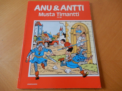 ANU & ANTTI  15/86  - MUSTA TIMANTTI