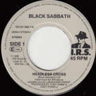BLACK SABBATH :: HEADLESS CROSS :: VINYYLI 7" 1989 - pikkukuva 3