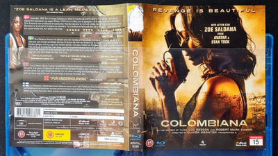 COLOMBIANA – Suomi Blu-ray Disc 2011, vuokralevy, Luc Besson