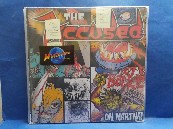 THE ACCUSED - OH MARTHA ! EX+/EX- GER 2006 LIMITED EDIT LP