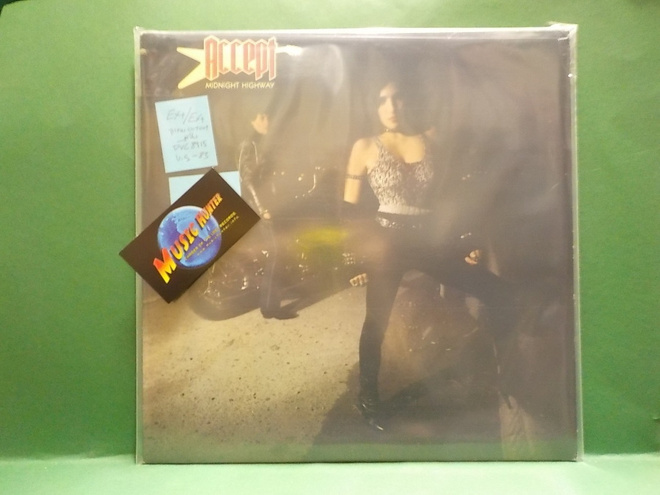 ACCEPT - MIDNIGHT HIGHWAY EX+/EX+ U.S -83 LP