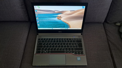 Fujitsu Lifebook E736, i3-6100U, 256/8 GB, näyttö 13,3” FHD